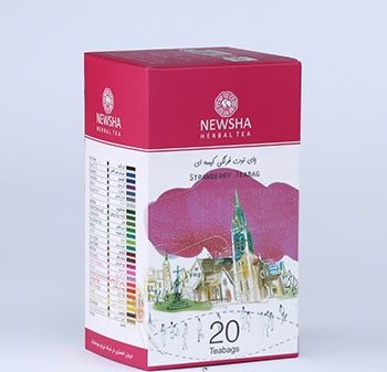 دمنوش توت فرنگی نیوشا