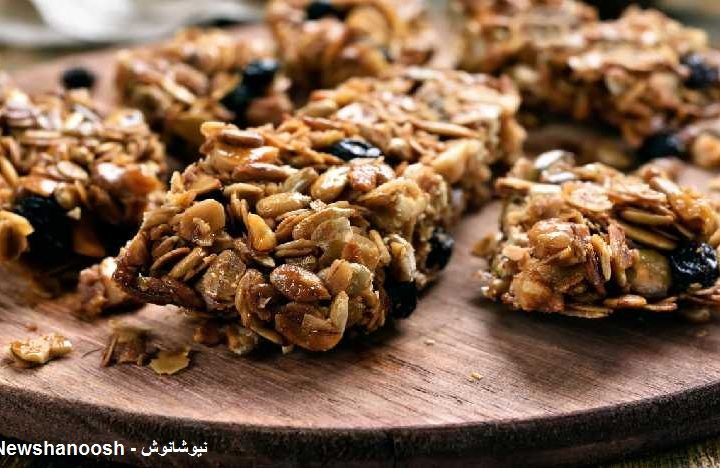 چالش بدون قند نیوشا نوش - طرز تهیه گرانولابار